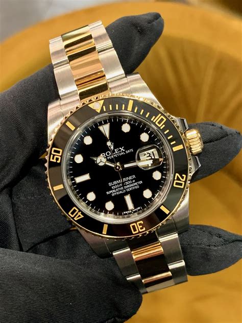 rolex submariner stahl gold gewicht|authentic rolex gold submariner watch.